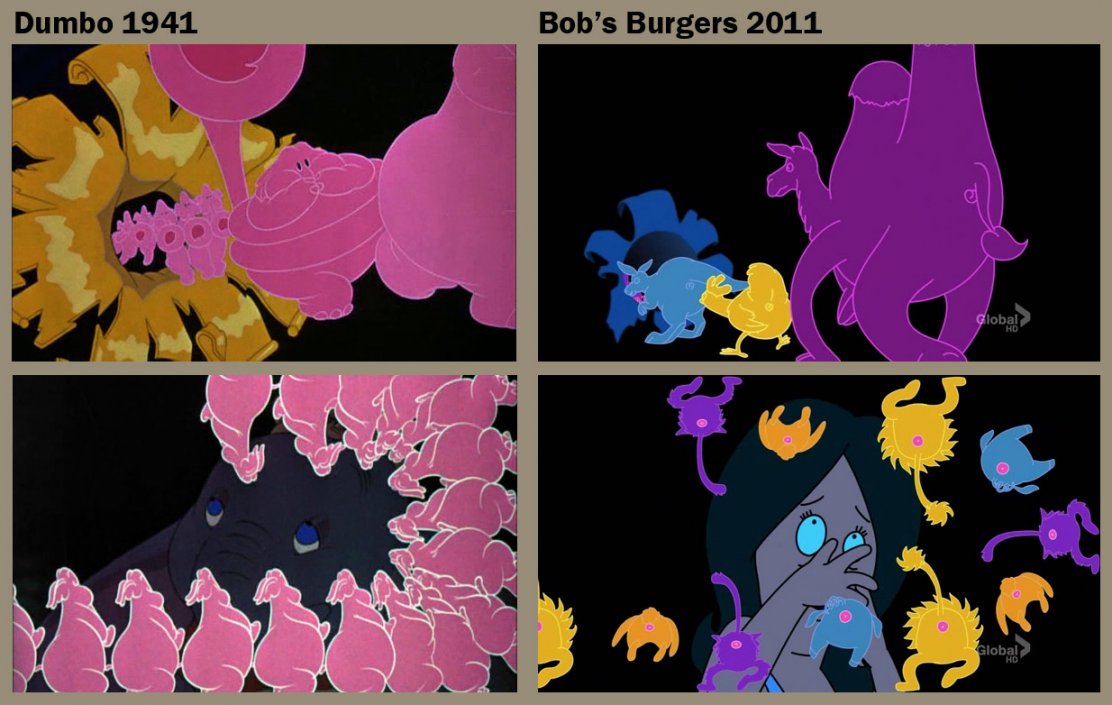 Bobs Burgers vs. Dumbo
